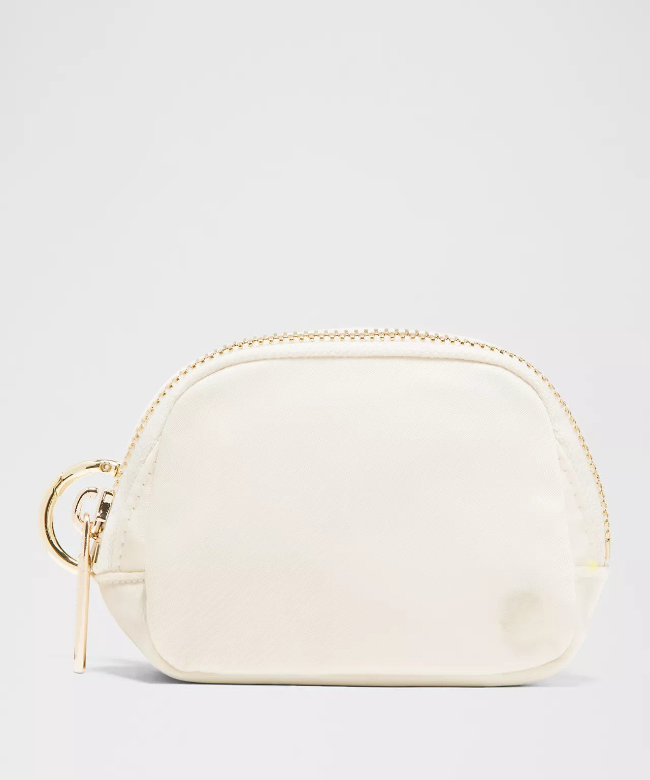 Water Repellent Recycled Fabric Mini Zipper Wristlet Pouch