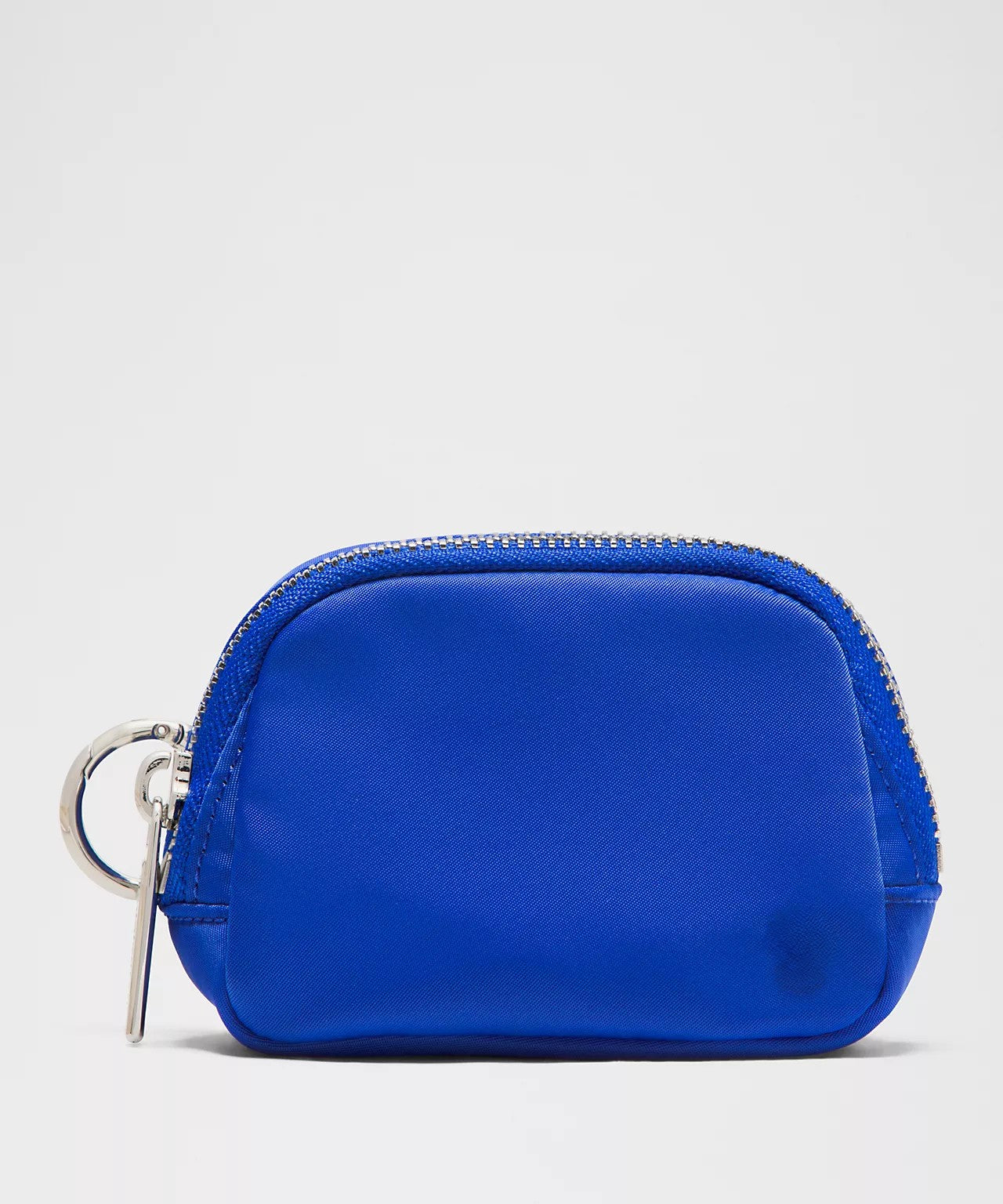 Water Repellent Recycled Fabric Mini Zipper Wristlet Pouch